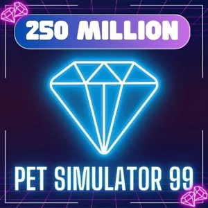 250M - 250 milioni di gemme diamante | simulatore per animali domestici 99 (Pet Sim 99 PS99) - Foto 1 di 1