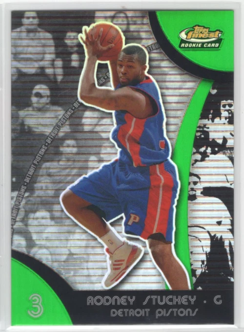 2007-08 Finest Refractors Green #99 Rodney Stuckey /149 - NM-MT - Image 1 of 1