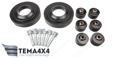 Separadores de puntal delanteros Tema4x4 20 mm para Audi A4, S4 2000-2008, A6, S6 2004-2011 Foto 1 de 4