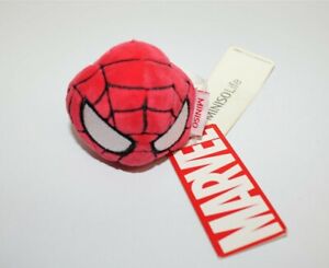 Marvel Spider-Man Mini Plush Head Miniso 7cm / 2.8in Swing Tag