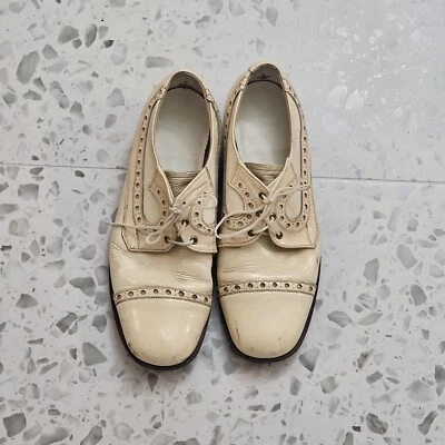 Zapatos Oxford de colección con cordones blancos para hombre talla 12 Foto 1 de 4