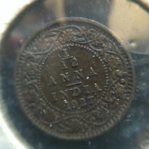 Indien-Briten 1927B 1/12 Anna Y-35 "SCHWEIN" A473 - Bild 1 von 2
