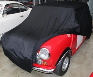 Movendi Vollgarage Schutzdecke Indoor Car-Cover Satin Black für Austin Mini - Picture 1 of 5