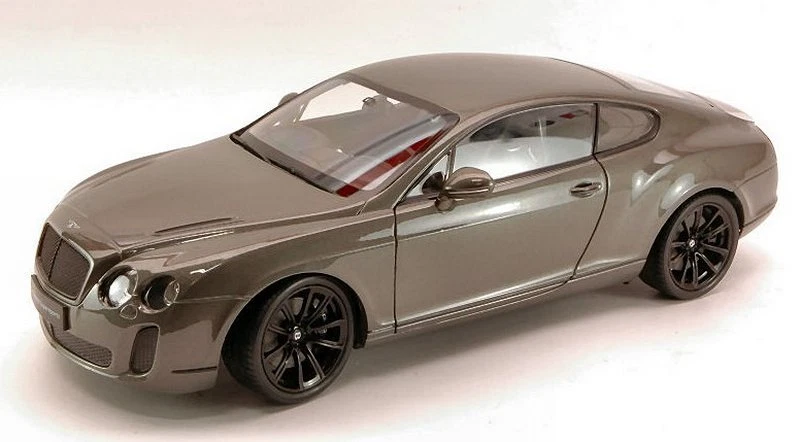 Bentley Continental GT Supersports 2009 Gun Silver 1:18 WELLY 4265 - Immagine 1 di 1