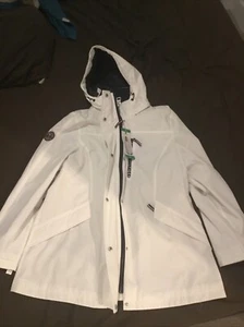Tommy Hilfiger Women’s 3 In 1 Jacket XL White NWT Shell Only - Picture 1 of 7