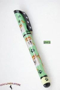 Shiba Inu Dog Pen Replaceable Ballpoint Black Ink - Picture 1 of 1
