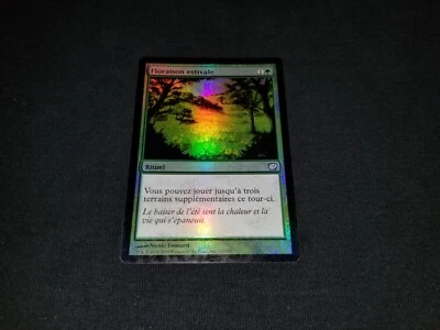 MTG 1x 9th Edition green uncommon MP Spanish FOIL Summer Bloom - ships w/ track - Image 1 of 2