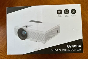 Proyector de video Alvar RV400A-8000 lúmenes-HDMI, TF y USB - Imagen 1 de 13