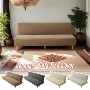 All-inclusive Jacquard Sofa Bed Cover Stretch Without Arm Corner Sofa Slipcover - Picture 1 of 19