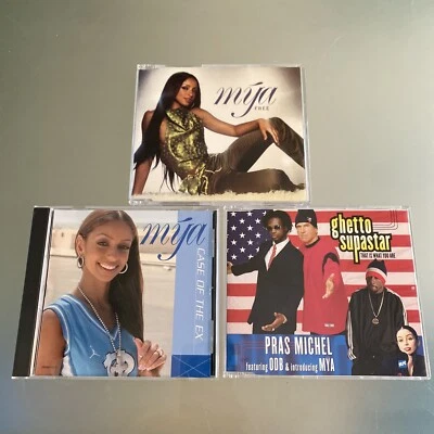 Mya 3 💿 LOT: IMPORTS Mya Free & Ghetto Superstar plus Case of the Ex VG+ Foto 1 de 4