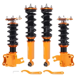MaXpeedingrods Racing Coilovers 24 Way Damper Kit For Nissan S13 240SX 89-94 - Picture 1 of 13