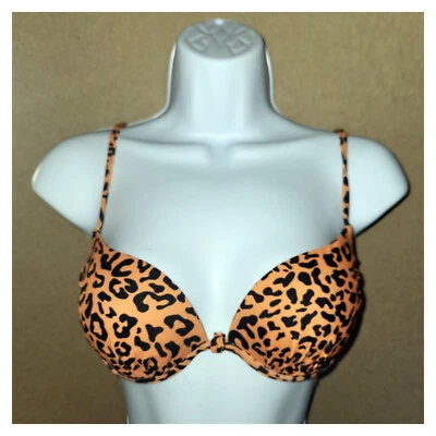 SHEIN Pushup Bra, Leopard Print, Size S  T3 - Image 1 of 3