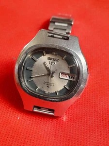 Rare Vintage Seiko 5 7019-5010 Mens Automatic Watch _3156 - Picture 1 of 8