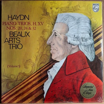 *SEALED Haydn Piano Trios Nos. 20, 24, 32 Beaux Arts Trio | Philips 6500522 1972 - Image 1 of 2