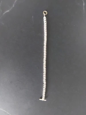 bracciale argento 925 uomo DODO misura 18cm - Immagine 1 di 3