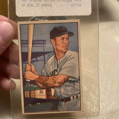 1952 Bowman #64 Roy Smalley - Imagem 1 de 2