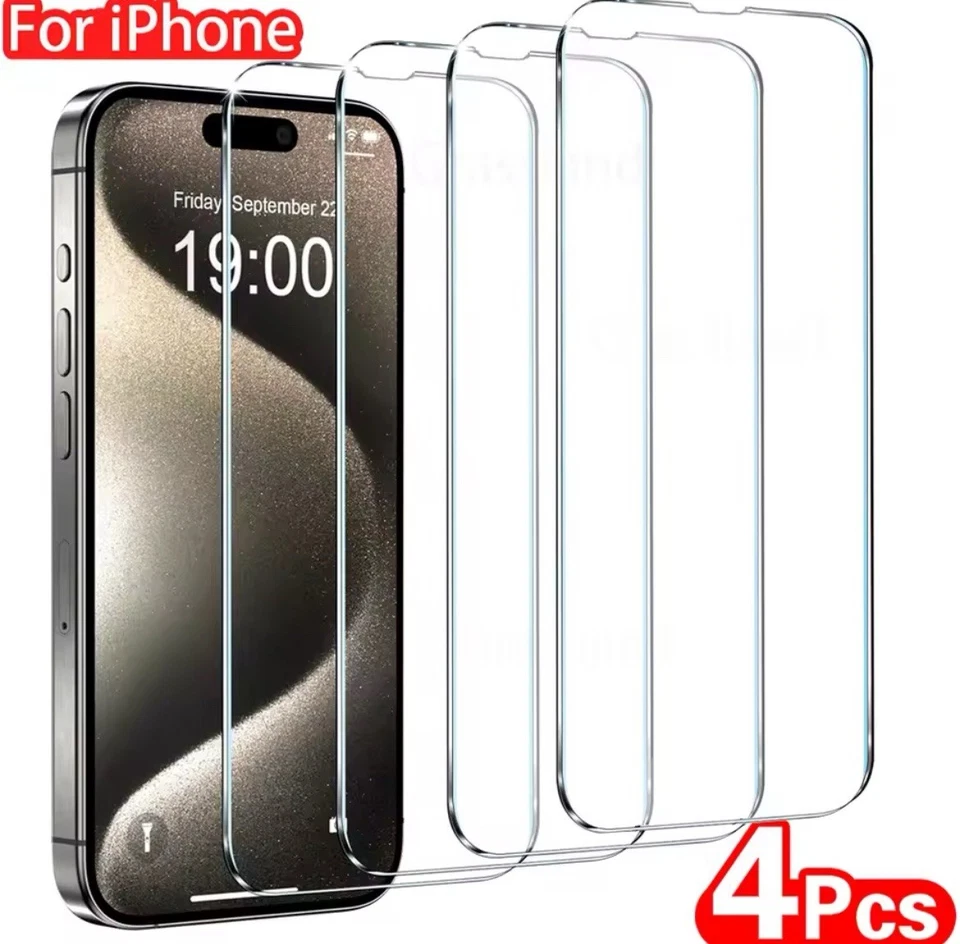 4 Pezzi Pellicola In Vetro iPhone 13 4 Pezzi In 1 Foto 1 de 4