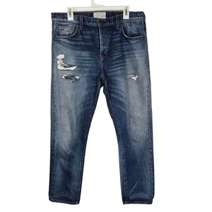 Aktuelle Elliot Jeans Damen 31 The Slouchy Skinny Zephyr Destroy Wash Festival - Bild 1 von 10