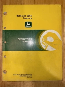 John Deere 3055 and 3255 Tractors Operator's Manual OML64489 Issue E1 - Picture 1 of 2