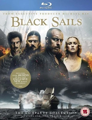Black Sails: The Complete Collection (Seasons 1-4) (Box set, PAL) Toby Stephens - image 1 of 3