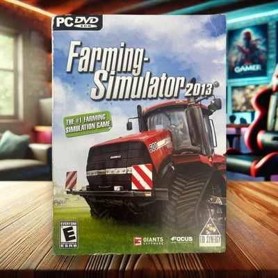 Farming Simulator 2013 PC DVD Juego Escritorio + Funda Probada Excelentes Gigantes Foto 1 de 4