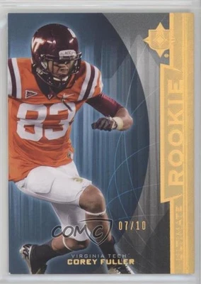 2013 Upper Deck Ultimate Collection Gold Spectrum /10 Corey Fuller Rookie RC - Image 1 of 2