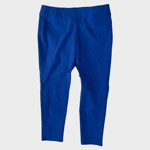 Christopher & Banks Signature Slimming 18W Average Blue Ankle Pants  - Picture 1 of 8
