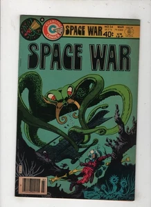 Space War #34 Charlton Comics 1979 escaneo de alta resolución - Imagen 1 de 2