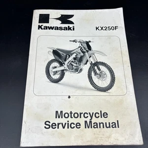 KAWASAKI MOTORCYCLE - 2006 2007 2008 - KX250F - SERVICE WORKSHOP REPAIR MANUAL - Bild 1 von 6