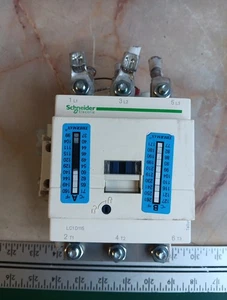 CONTACTOR SCHNEIDER ELECTRIC LC1D115 250A 3 POLOS - GARANTÍA - Imagen 1 de 6