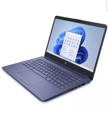 HP Stream 14-CF2111WM 14'' (64GB eMMC Intel Celeron N4120 4GB RAM) Laptop - Blue - Image 1 of 2