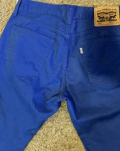 Levi's Strauss 514 Herren Original Slim Fit Straight Leg Jeans Blau 514-0446 - Bild 1 von 4