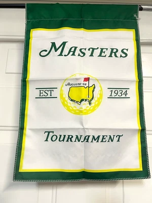 ⛳️ ¡NUEVO!  Doble Cara - Soporte de Marco de Patio Augusta Golf Club MASTERS 18" X 12" Foto 1 de 2