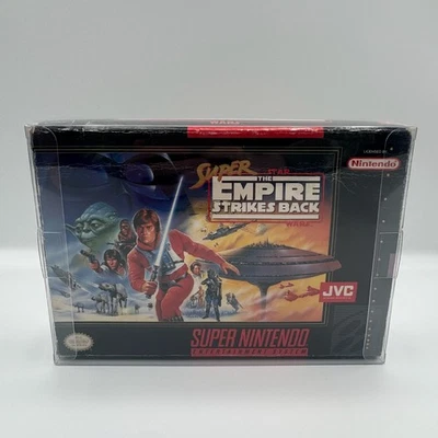 Star Wars The Empire Strikes Back Super Nintendo SNES reacondicionado 1 año de garantía Foto 1 de 4