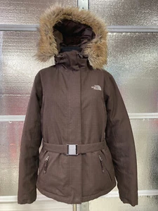 The North Face Gänsedaunenjacke - Damen Medium - HyVent - braun - Mantel mit Kapuze - Bild 1 von 15
