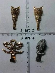 1 gancio per quadro o abiti artistici, hook artistic paintings vintage ganci a3 - Foto 1 di 1