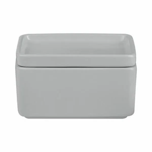 Blomus butter dish Pilar, butter storage, stoneware, Mirage Gray, 64369 - Picture 1 of 2
