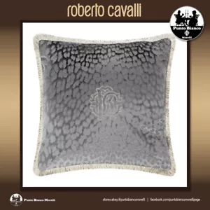 ROBERTO CAVALLI HOME | MONOGRAMA Cojín Gris - Imagen 1 de 13