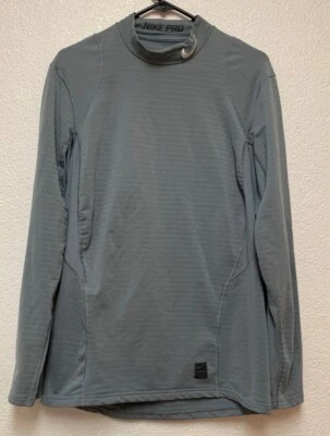 Nike Pro Hyperwarm Long Sleeve Fitted Shirts Mens Size L Training EUC - Image 1 of 4