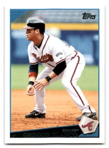 Gregor Blanco 2009 Topps Baseball #352 Atlanta Braves - Imagen 1 de 2