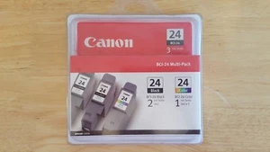 Canon BCI-24 paquete múltiple tóner negro y color - paquete sellado - Imagen 1 de 3