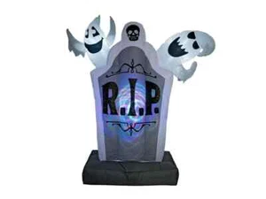 EUROPALMS Halloween Aufblasbare Figur, Grabstein, animiert, 183cm - Bild 1 von 5