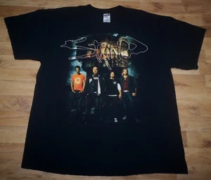 True Vintage OG y2k Alternative Nu Metal Band STAIND 2008 US Tour Promo T Shirt - Picture 1 of 5