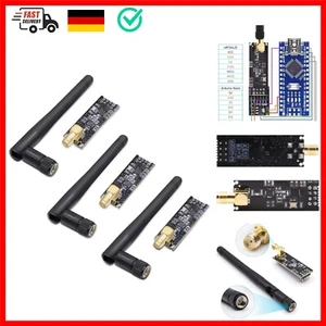 + PA + LNA Funk-Transceiver-Modul,2.4G 1100m RF Funkmodul mit SMA Antenne kom... - Bild 1 von 9