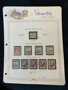 Vatican City -Stamp Collection #19-27 NH 32-4 #E1 and 2 #E3-E6 #E7-8 - Picture 1 of 4
