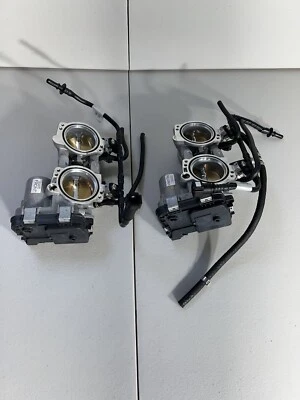 19-20 2020 Aprilia Rsv4 Factory 1100 Main Fuel Injectors Throttle Bodies OEM Set - Image 1 of 4