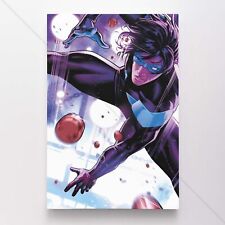 Nightwing Poster Canvas DC Comic Book Cover Art Print #61905