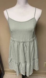 Women’s Altar’d State green Rayon/linen Dress Size M - Picture 1 of 8