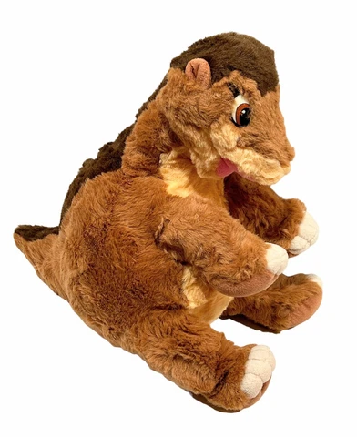 Vintage Gund Land Before Time Littlefoot Plush Dinosaur 16” Stuffed Animal READ Cover