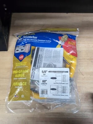 BrassCraft CSSC22R-60 P Safety PLUS燃气电器连接器带5/8 OD — 第 1/2 张图片